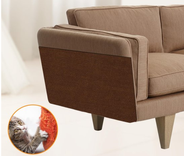 Tapis griffoir autocollant noir ou marron