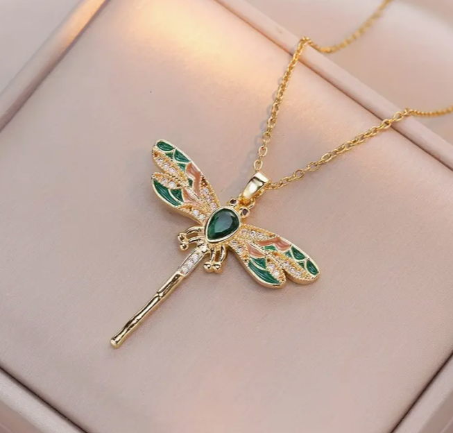 Collier Libellule