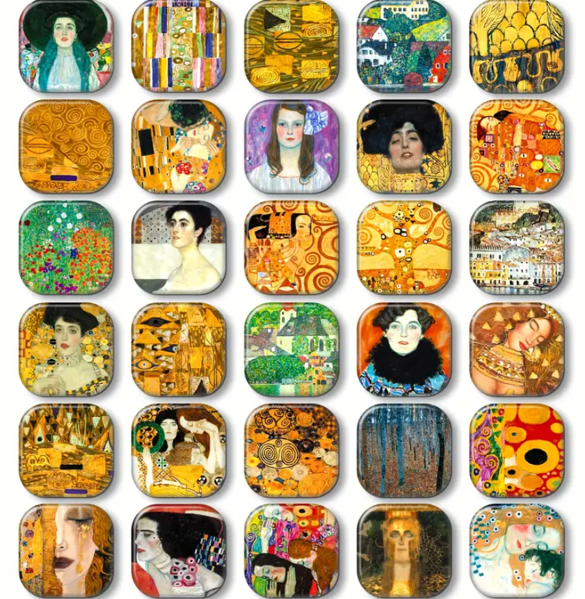 30 stuks vintage magneten