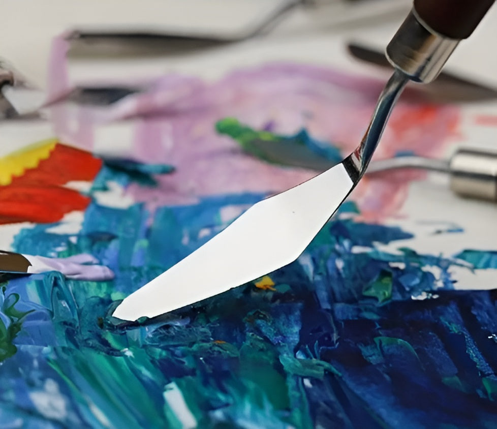 Ensemble de 7 couteaux à palette