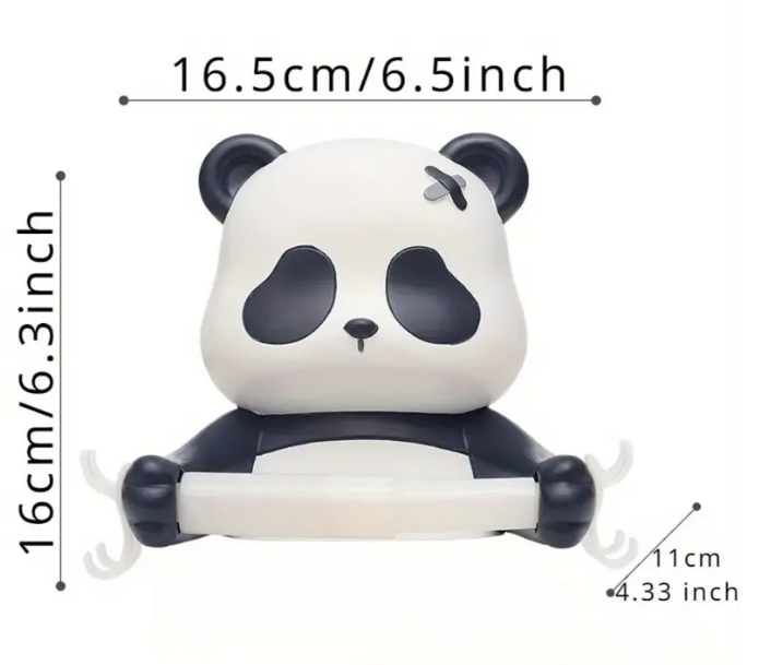 Porte-rouleau de papier toilette Panda