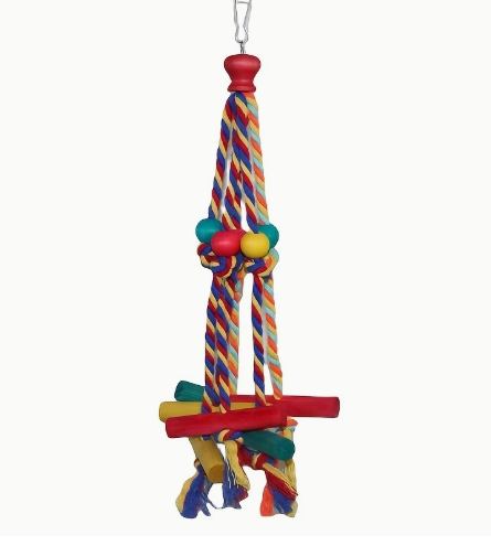 Jouet à mâcher pour oiseaux 30 cm