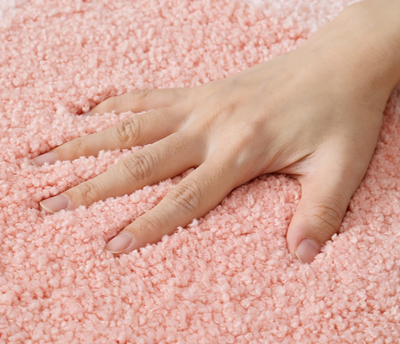 Tapis de bain en forme de pêche