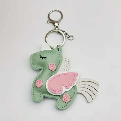 Porte-clés Licorne Vert
