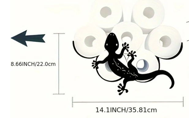 Porte-papier toilette Gecko
