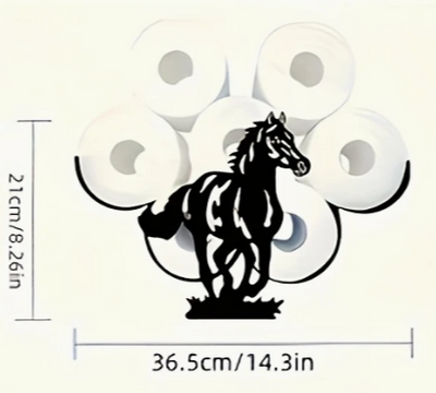 Porte-papier toilette Cheval