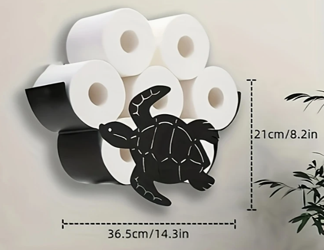 Porte-rouleau de papier toilette Tortue
