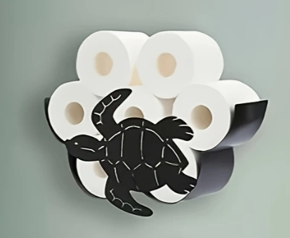 Porte-rouleau de papier toilette Tortue